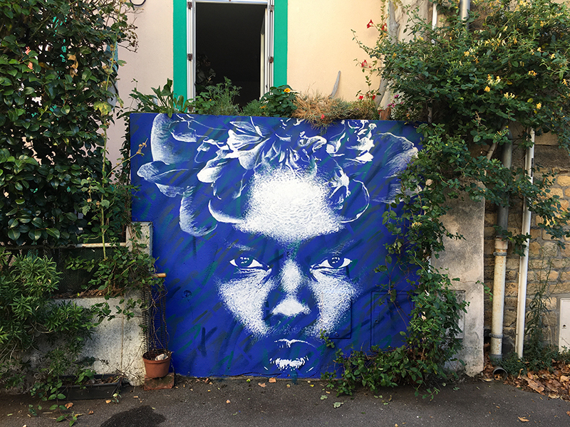 Street Art : FlowerPower / Trentemoult, september 2020