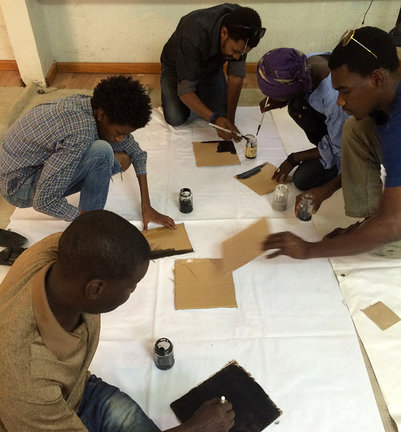 “Révélations” Atelier autour du portrait / Nouakchott, Mauritanie