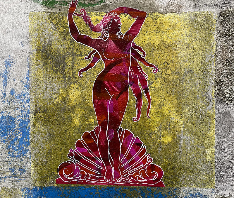 Venus au fond rouge / Vannes, France