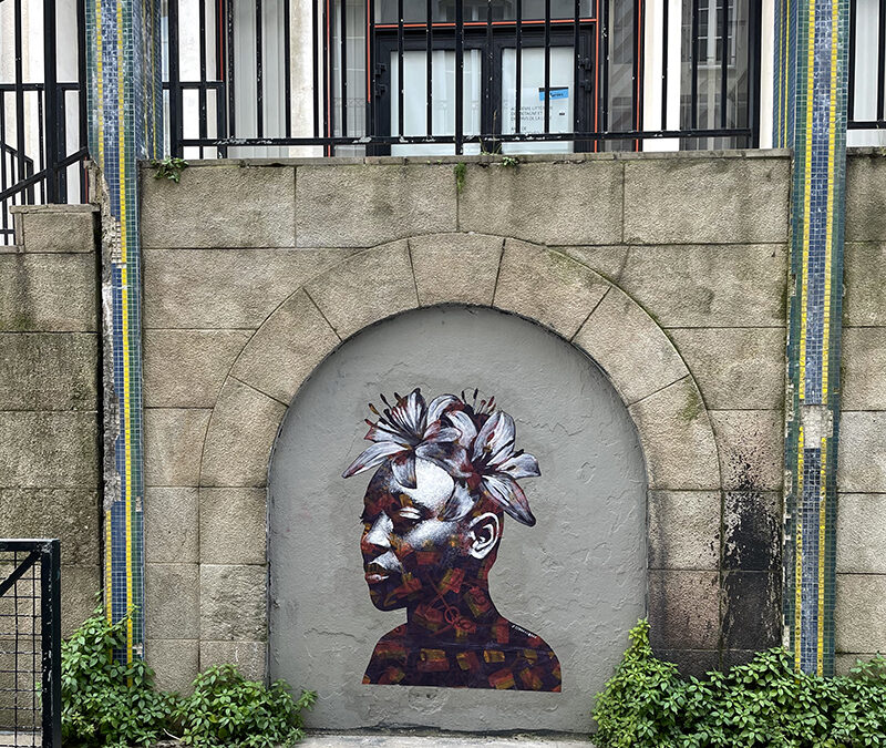 PowerFlower : Femme à la coiffure fleurie / Nantes, France