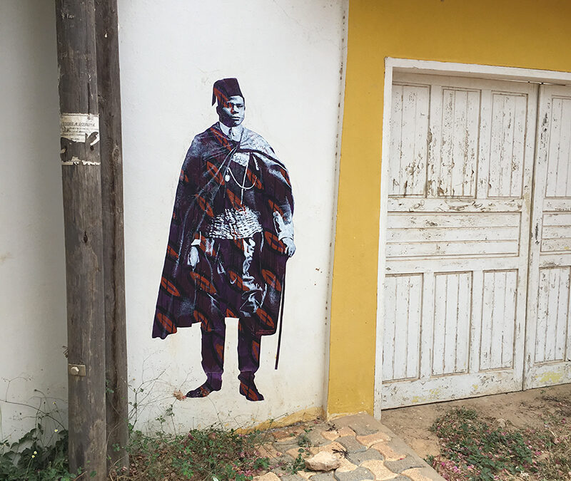 Portrait du boxeur Jean Amalhou / Dakar, Sénégal