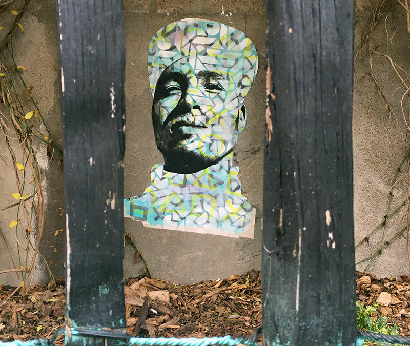 Homme au turban aux motifs géometriques / Nantes, France