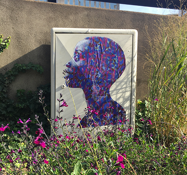 Femme Africaine à l’hypocampe / Nantes, France