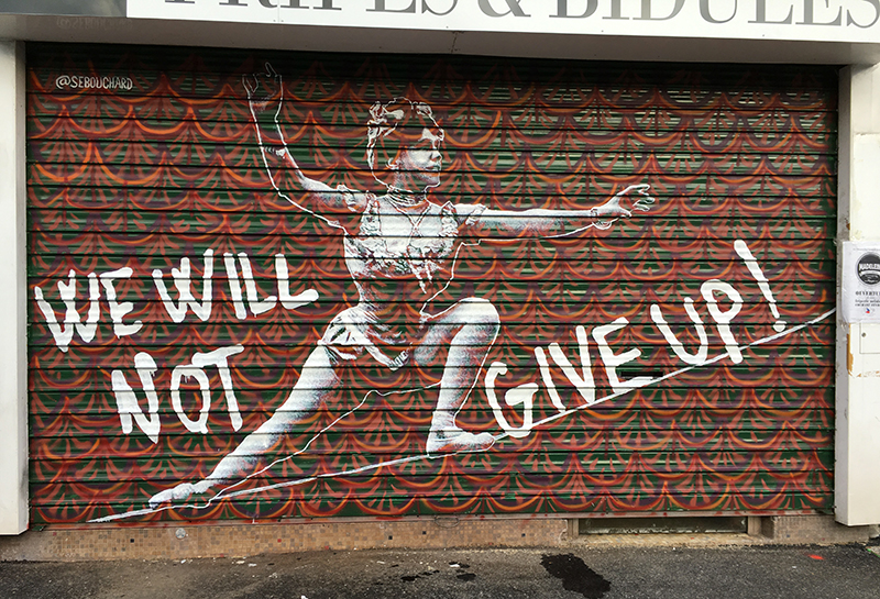 We Will not Give Up – Secours Populaire / Nantes, France