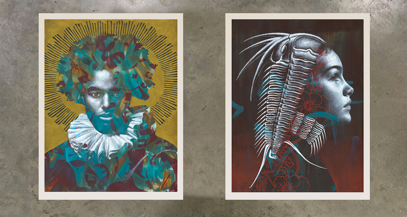 éditions pigmentaires par Sébastien Bouchard