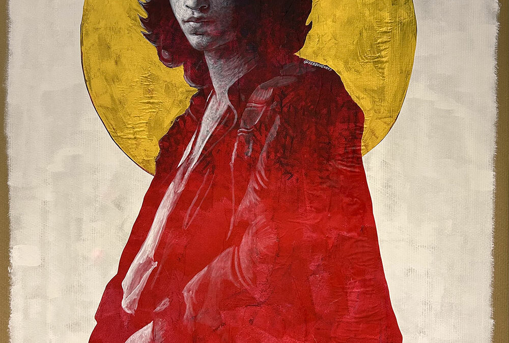 Jeune Bohémien Serbe | Peinture