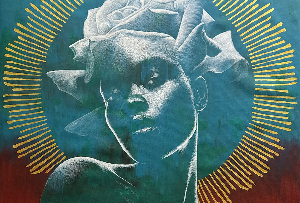 Mon amie la rose | Peinture